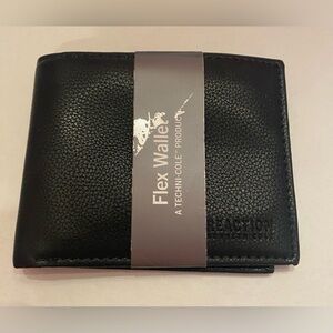 Kenneth Cole Reaction Men’s Flex Wallet Black - New without box